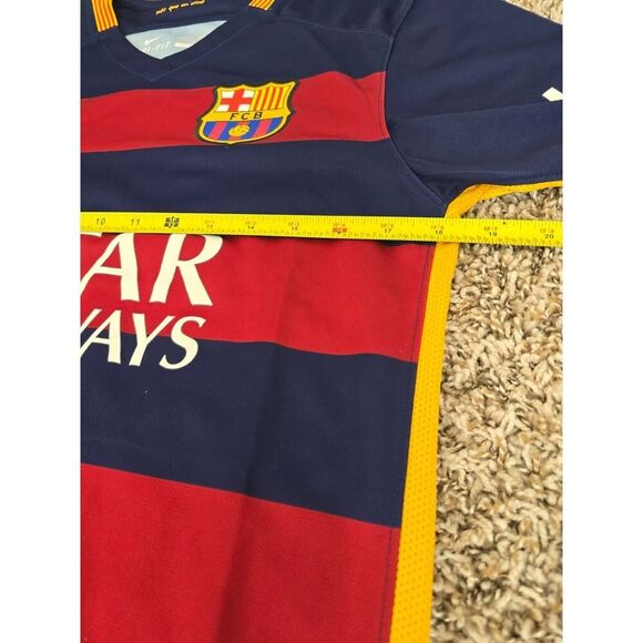 Nike FC Barcelona 2015-16 Authentic Home Jersey Size S LFP Soccercore Streetwear - Picture 8 of 9